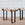 Pair of In Stock Clasp Console Tables with Reclaimed Wood Tops