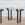 Pair of In Stock Clasp Console Tables with Reclaimed Wood Tops