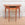 Antique Nantucket Red Painted Demi Lune Console Table with Drawer