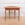 Antique Nantucket Red Painted Demi Lune Console Table with Drawer