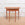 Antique Nantucket Red Painted Demi Lune Console Table with Drawer