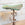 Two Copper and Iron Faux Bois Bird Baths, Each