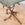 Two Copper and Iron Faux Bois Bird Baths, Each