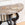 Demilune Zinc Top Console Table