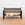 Early 20th C. Elm Bench with Carved Verse in Relief