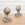 Pair of 18th C. Italian Carved Travertine Ball Finials