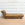 19th C. English Tufted Leather Chaise Lounge on Casters