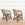 Set of Six American Schoolboy Windsor Painted Dining Chairs