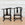 Pair of Spectacular 19th C. Anglo Indian Carved Ebony Roundabout Chairs