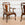 Very Good Pair of Centennial Parcel Gilt Armchairs with Eagle Handholds