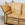 Knole Style Brass Tacked & Leather Sofa