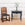 19th Century Continental Painted Side Table with Drawer