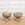 Three Pairs of Round Cast Stone Urn-Form Planters, Per Pair