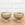 Three Pairs of Round Cast Stone Urn-Form Planters, Per Pair