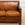 Vintage French Leather Loveseat with Rivet Detail
