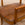 Pair of French Walnut and Leather Bridge Chairs, 1940's