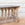 Two Antique Painted Balustrade Console Tables with Soapstone Tops, Each