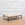 In Stock Suspension Coffee Table with Mondrian Patchwork Linen Top