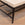 In Stock Suspension Coffee Table with Mondrian Patchwork Linen Top