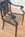 Set of Late 19th C Regency Cast Iron Garden Chairs with Bronze Appliques