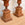 Pair of Vintage Cast Iron Urns with Pedestals
