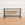 Vintage Hand Forged Iron Console Table with Limestone Top and Faux Bronze Finish
