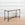 Vintage Hand Forged Iron Console Table with Limestone Top and Faux Bronze Finish