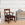 Regency Period Metamorphic Library Chair and Steps