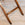19th C. English Campaign Tray on Folding Stand