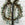 Monumental 19th C. Bronze Wreath on Custom Steel Stand