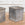 Pair of 19th C. English Lead Planters with Ropework Rims