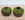 Pair of Vintage Stone Moss-Covered Planters