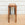 French Riveted Iron Console Table with Old Paint