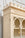 19th C. Glazed Gothic Revival Painted Cabinet