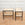 In Stock Tapered Two Tiered Side Table(s) with Parchment Top and Shelf, Each