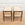 In Stock Tapered Two Tiered Side Table(s) with Parchment Top and Shelf, Each