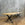 Deka Table with Blackened Base and Reclaimed White Oak Top, 108"L