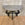 Demilune Zinc Top Console Table