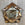 Faceted Mirror with Paint Decorated Trim and Distressed Glass Panels in the Manner of Serge Roche