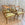 French Oak Dining Chairs in the Manner of André Arbus