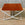 Campaign Stool with Powder Coated Base and Leather Seat