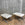 Tufted Cast Stone Benches with Galvanized Base, 31"L