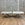 Tufted Cast Stone Benches with Galvanized Base, 31"L