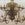 Two 19th Century Monumental William & Mary Style Spun Brass Chandelier, each