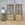 Pair of Antique Swedish Raw Pine Window Panels