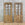 Pair of Antique Swedish Raw Pine Window Panels