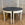 Two Demilune Consoles with Faux Soapstone Painted Tops