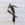Impressive Bronze Sculpture or Weathervane of a Ski Jumper by Lucien Gibert