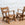 Pair of Dittman & Co Brutalist Oak Lounge Chairs, Circa 1970