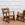 Pair of Dittman & Co Brutalist Oak Lounge Chairs, Circa 1970